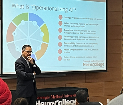 Anand Rao teaches about operationalizing AI.